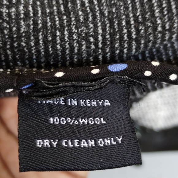 NWT SUNO Grey & Black Silk & Wool Designer Jacket Size XS - Picture 7 of 8